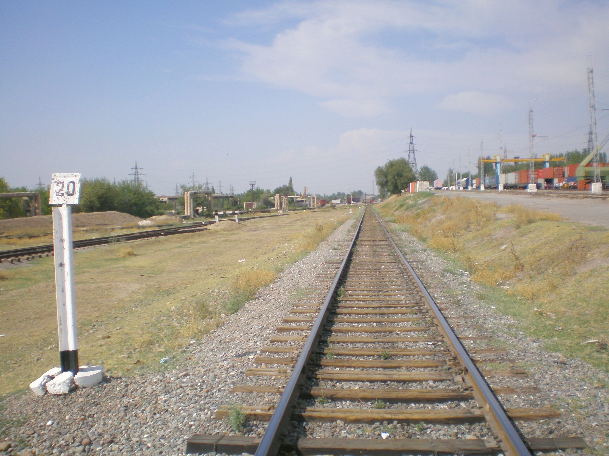 Железнодорожная линия Карасу — Ош  —  фотографии, сделанные в 2008 году (часть 3)