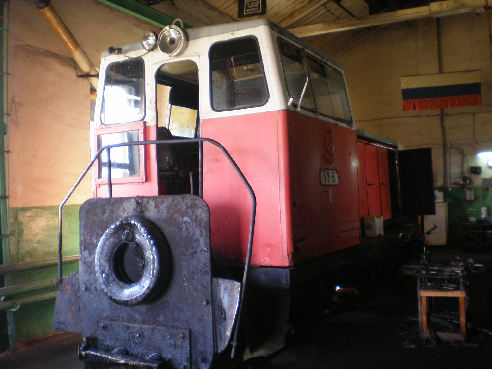 Узкоколейная железная дорога Оренбургского шпалопропиточного завода  —  фотографии, сделанные в 2008 году (часть 1)