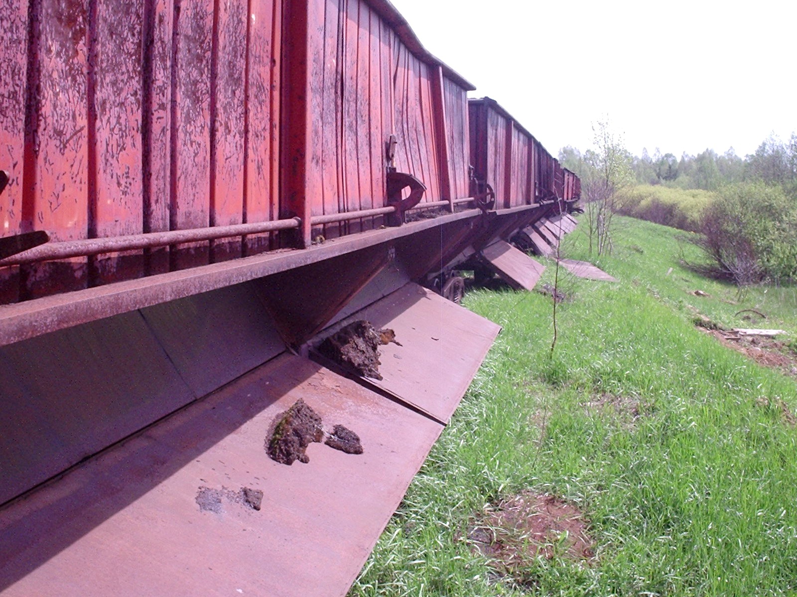 Узкоколейная железная дорога  торфопредприятия «Чистик»  —  фотографии, сделанные в 2007 году (часть 4)