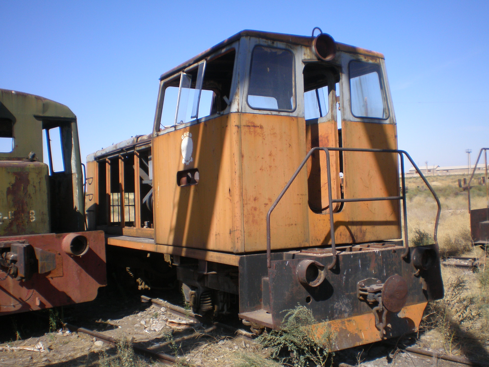 Узкоколейная железная дорога Арысского шпалопропиточного завода —  фотографии, сделанные в 2008 году (часть 2)