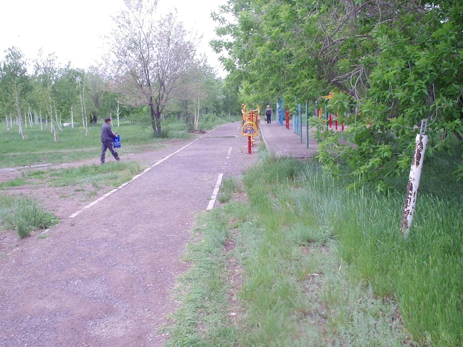 Малая Целинная детская железная дорога - фотографии, сделанные в 2007 году