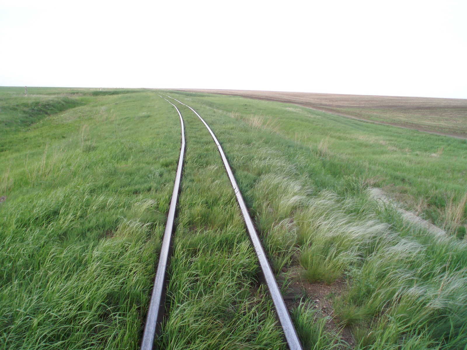 Узкоколейная железная дорога Атбасар  —  Шантобе  —  фотографии, сделанные в 2007 году (часть 17)