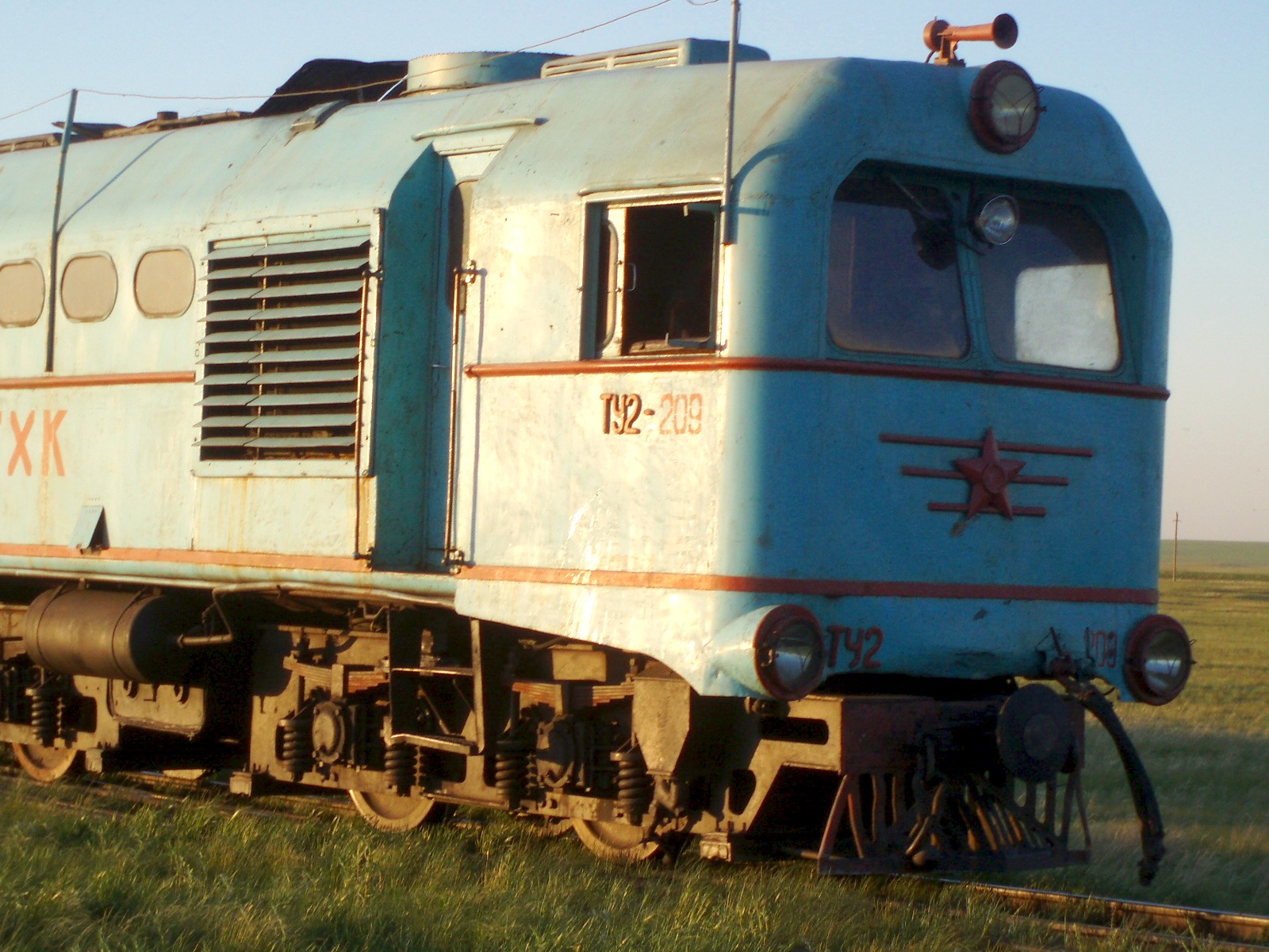Узкоколейная железная дорога Атбасар  —  Шантобе  —  фотографии, сделанные в 2007 году (часть 3)