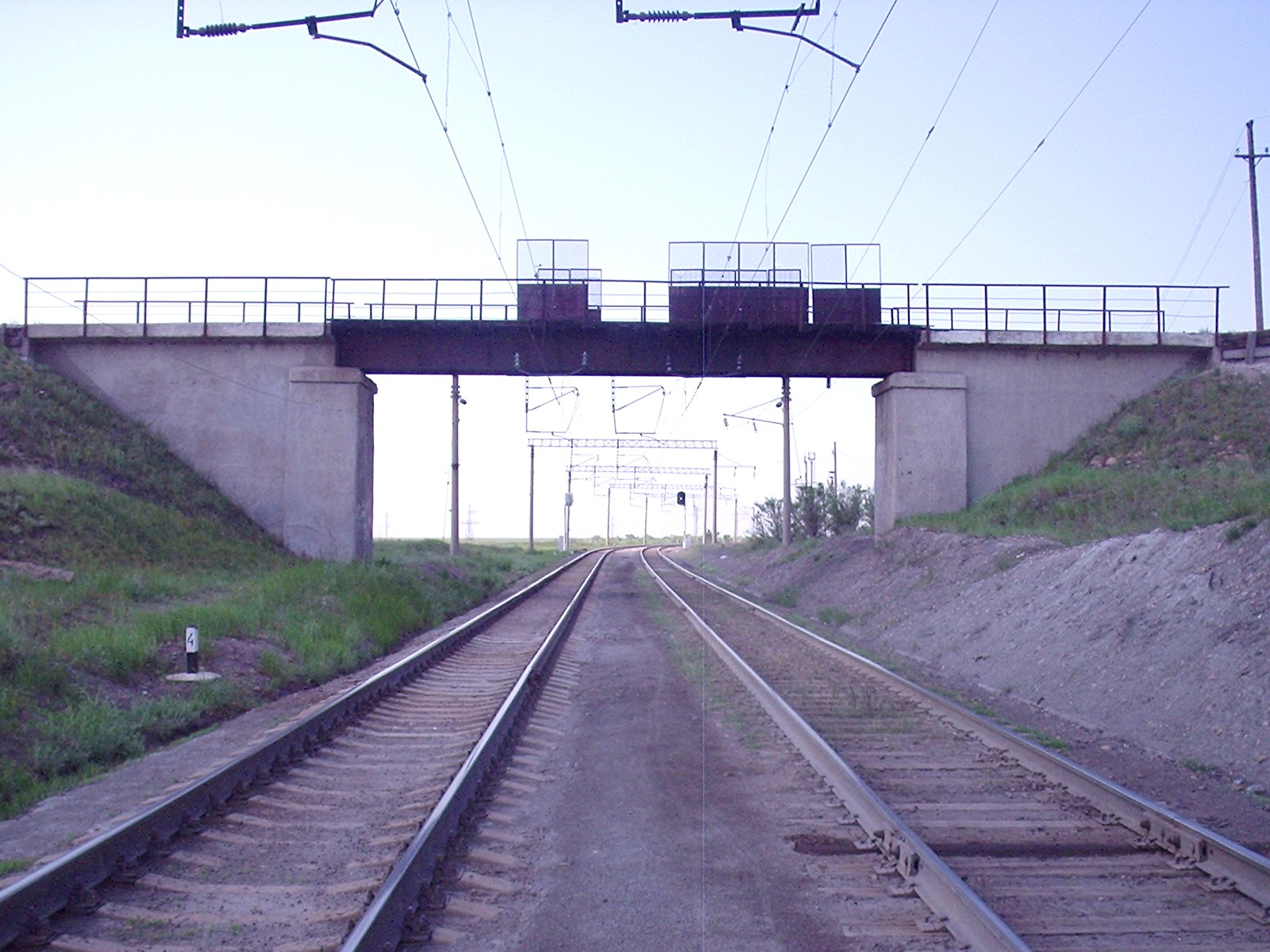 Узкоколейная железная дорога Атбасар  —  Шантобе  —  фотографии, сделанные в 2007 году (часть 37)