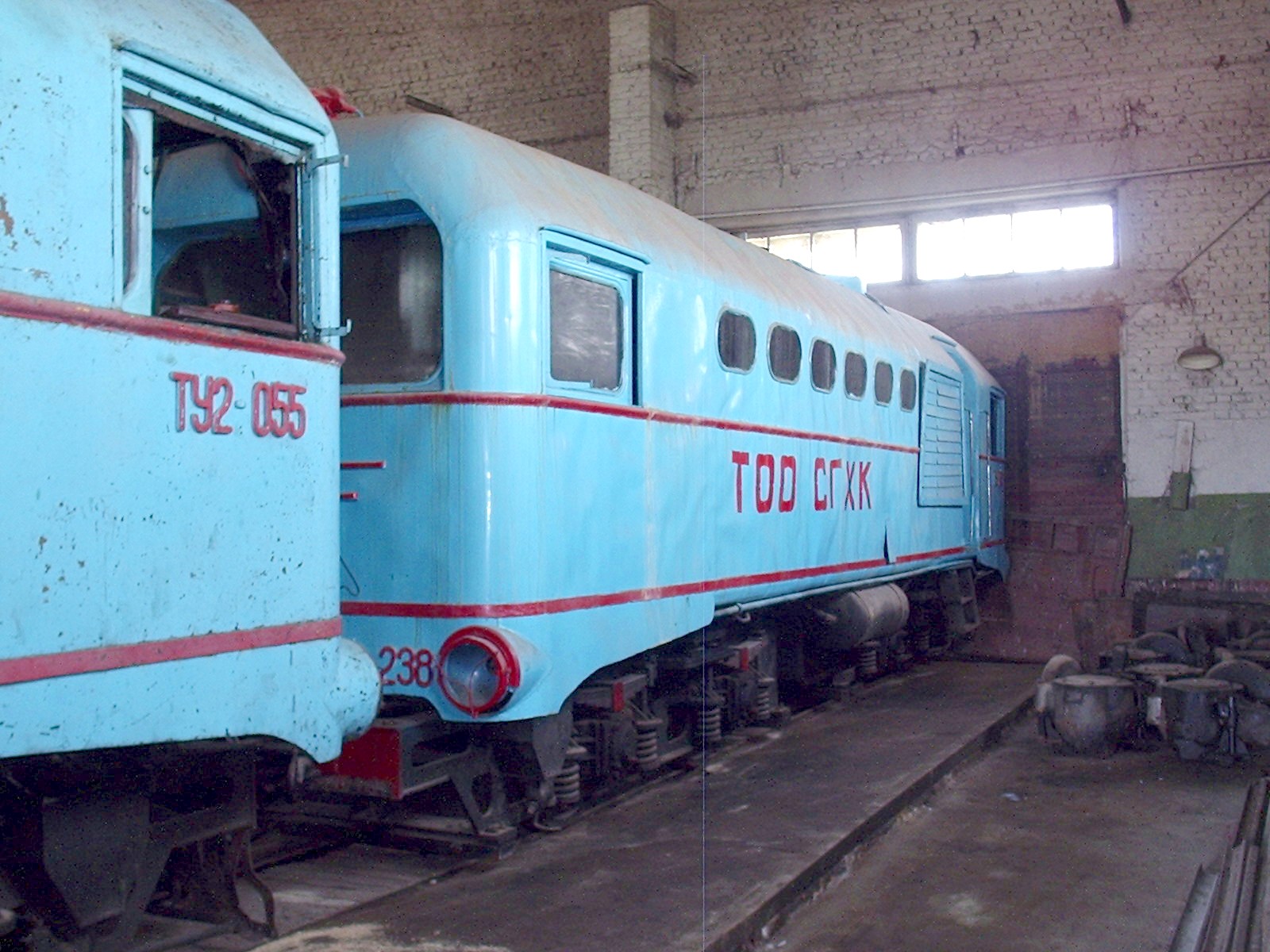 Узкоколейная железная дорога Атбасар  —  Шантобе  —  фотографии, сделанные в 2007 году (часть 40)