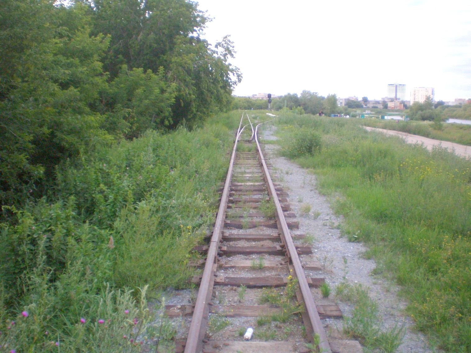 Курганская детская железная дорога  —  фотографии, сделанные в 2009 году (часть 1)