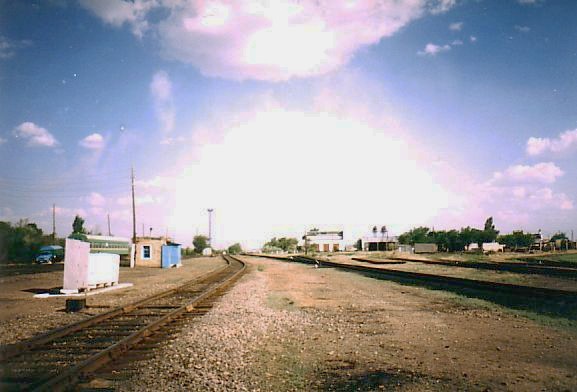 Отдельные фотографии объектов железнодорожного транспорта на территории Карагандинской области