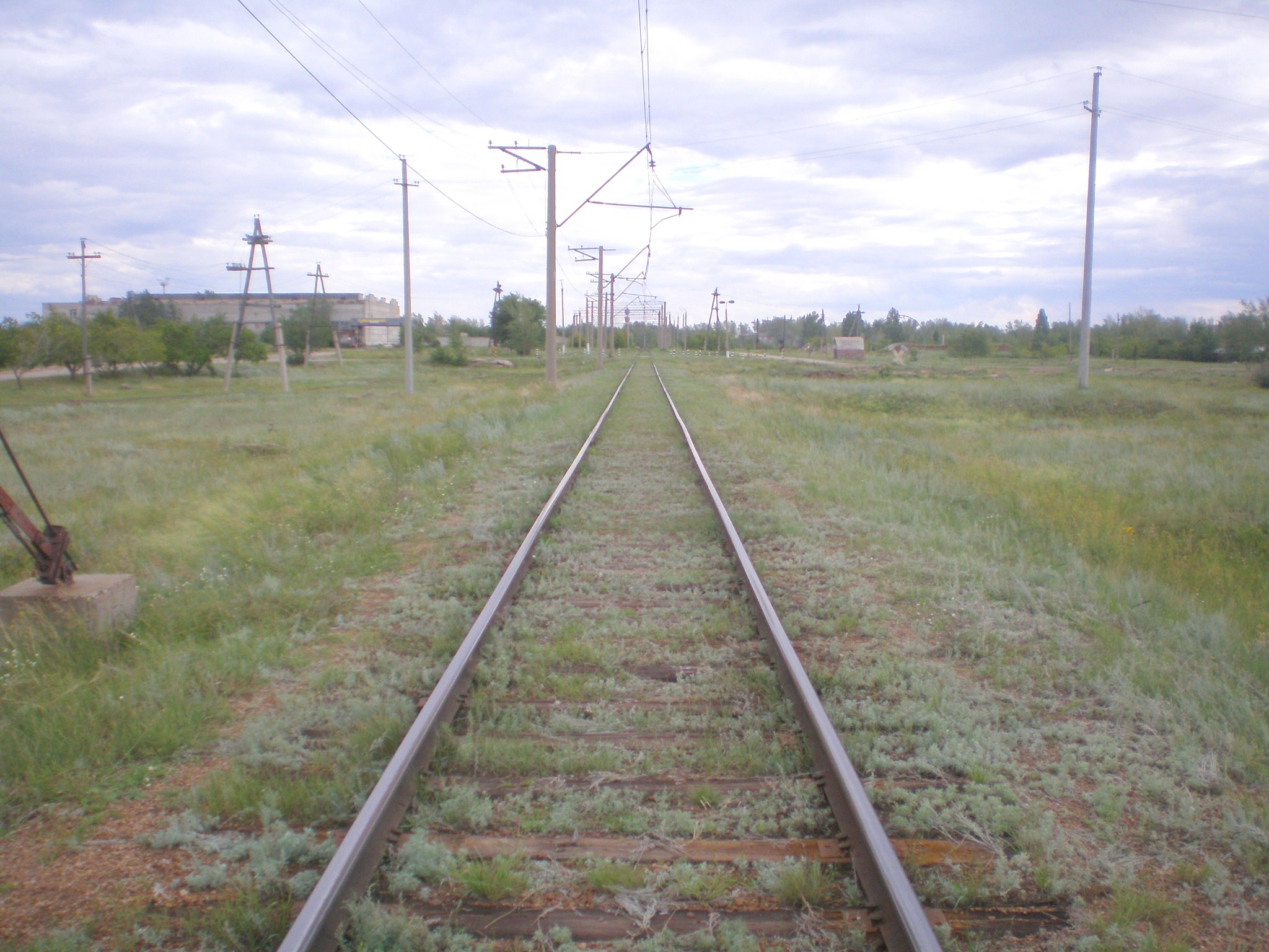 Железнодорожная линия УЖДТ Степногорского горно-химического комбината  —  фотографии, сделанные в 2009 году (часть 13)