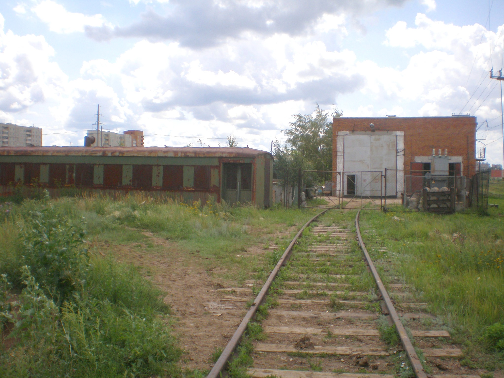 Железнодорожная линия УЖДТ Степногорского горно-химического комбината  —  фотографии, сделанные в 2009 году (часть 4)