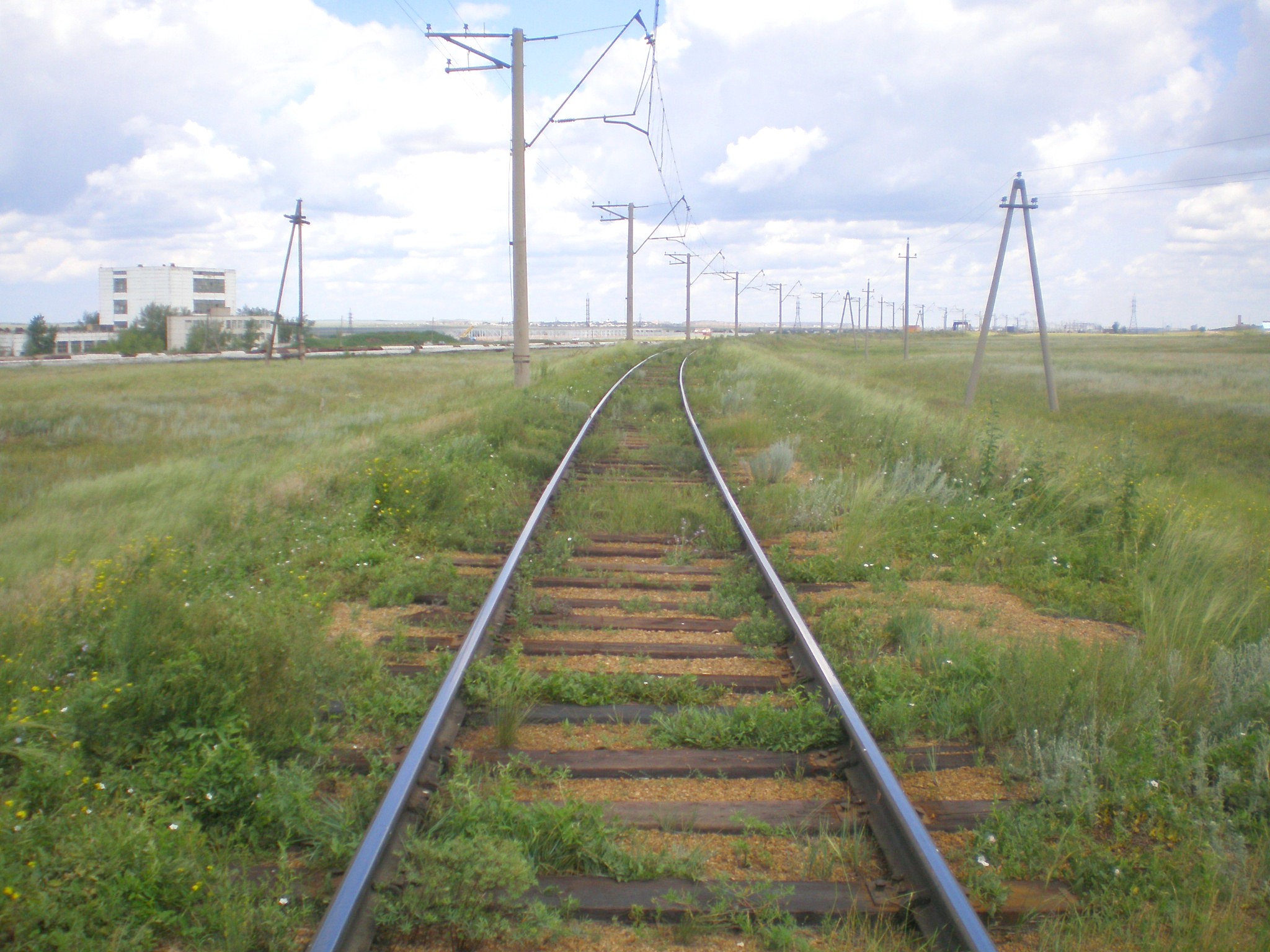 Железнодорожная линия УЖДТ Степногорского горно-химического комбината  —  фотографии, сделанные в 2009 году (часть 5)