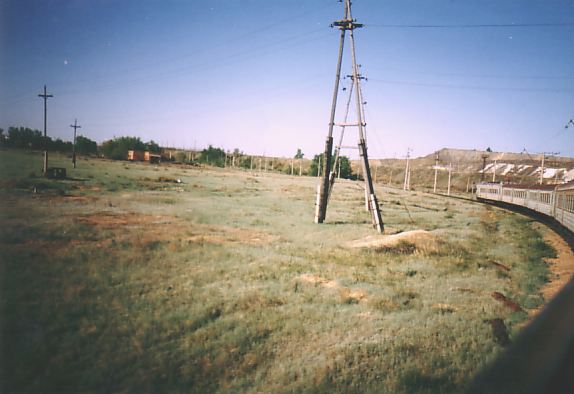 Железнодорожная линия УЖДТ Степногорского горно-химического комбината — фотографии, сделанные в 2004 году (часть 2)