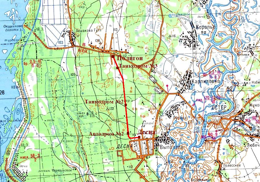 Карта военных полигонов ленинградской области