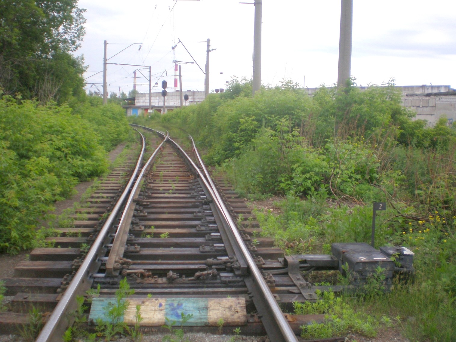 Железнодорожная линия Доскино  — Кустовая
  —  фотографии, сделанные в 2008 году (часть 2)