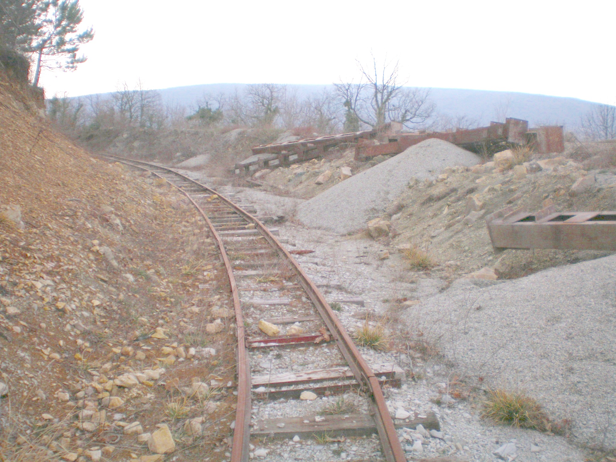 Узкоколейная железная дорога производственного кооператива «Вертикаль» (город Геленджик)  — фотографии, сделанные в 2008 году (часть 3)