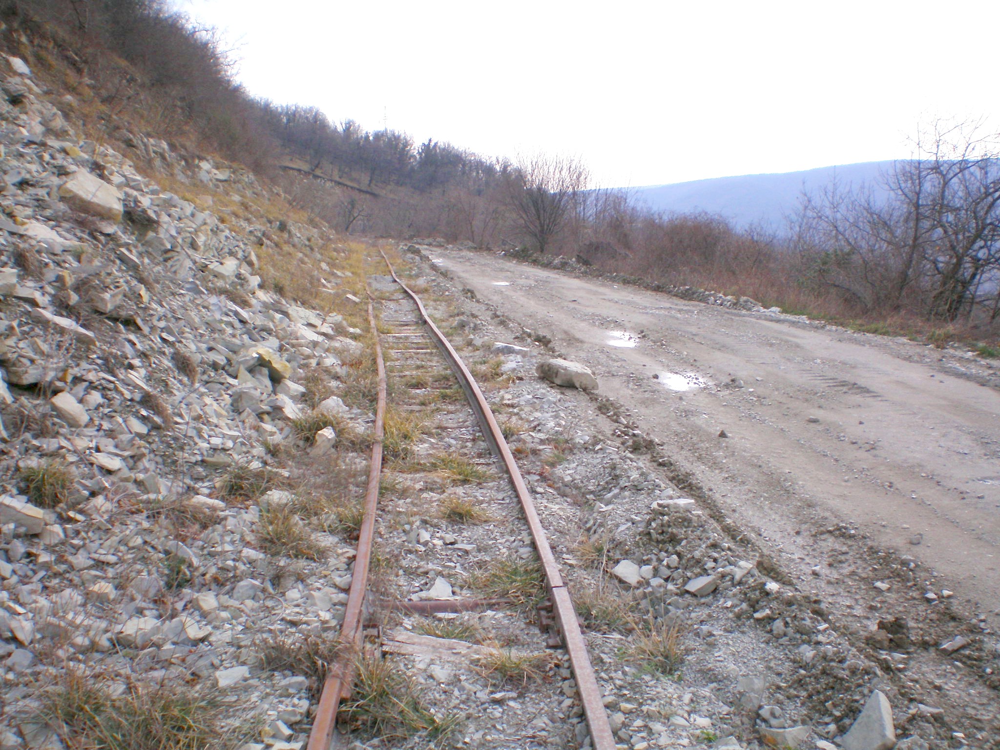 Узкоколейная железная дорога производственного кооператива «Вертикаль» (город Геленджик)  — фотографии, сделанные в 2008 году (часть 4)