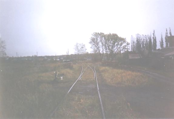 Железнодорожная линия Графская  —  Анна  —  фотографии, сделанные в 2004 году