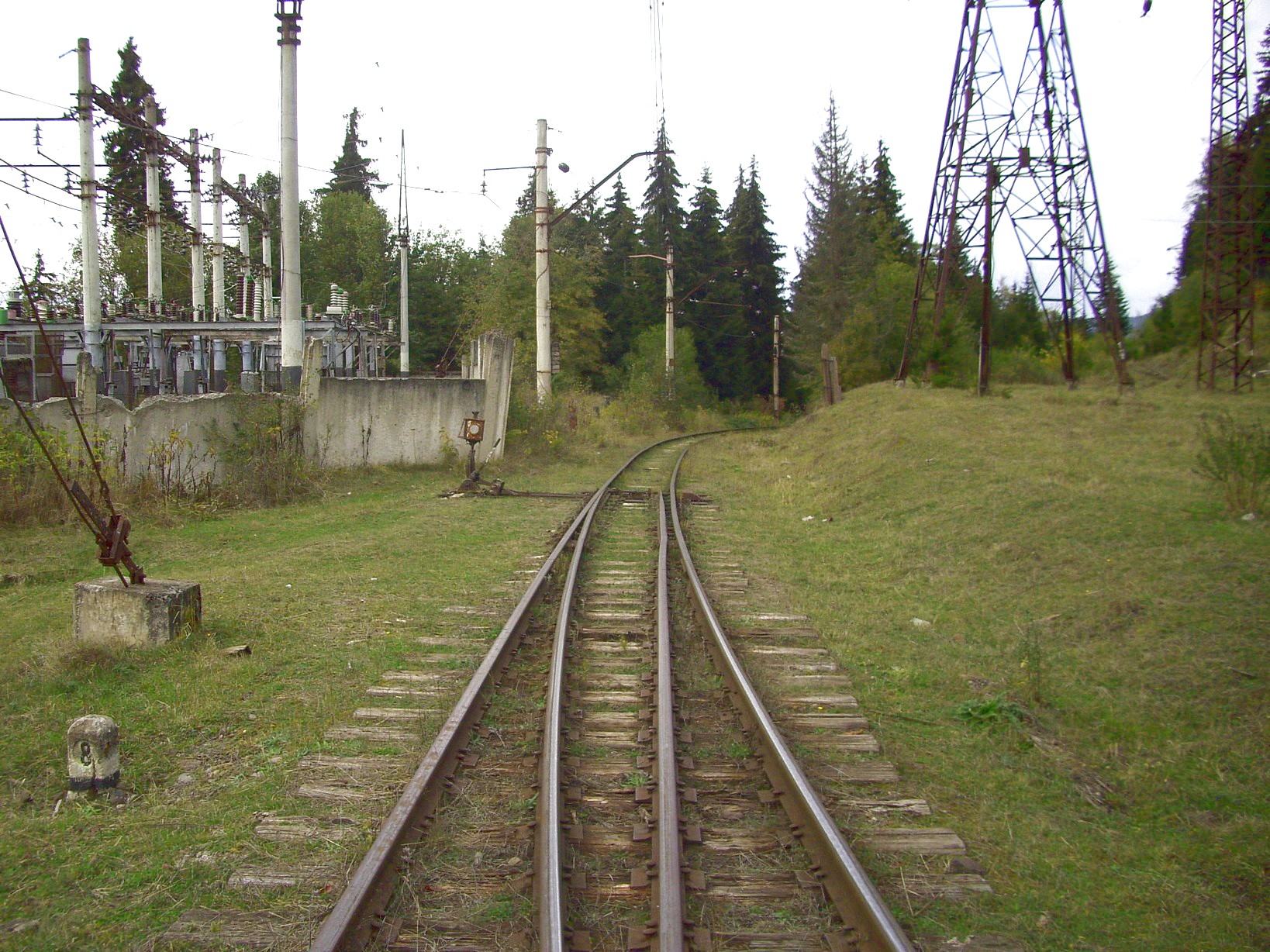 Узкоколейная железная дорога Боржоми — Бакуриани — фотографии, сделанные в 2010 году (часть 13)