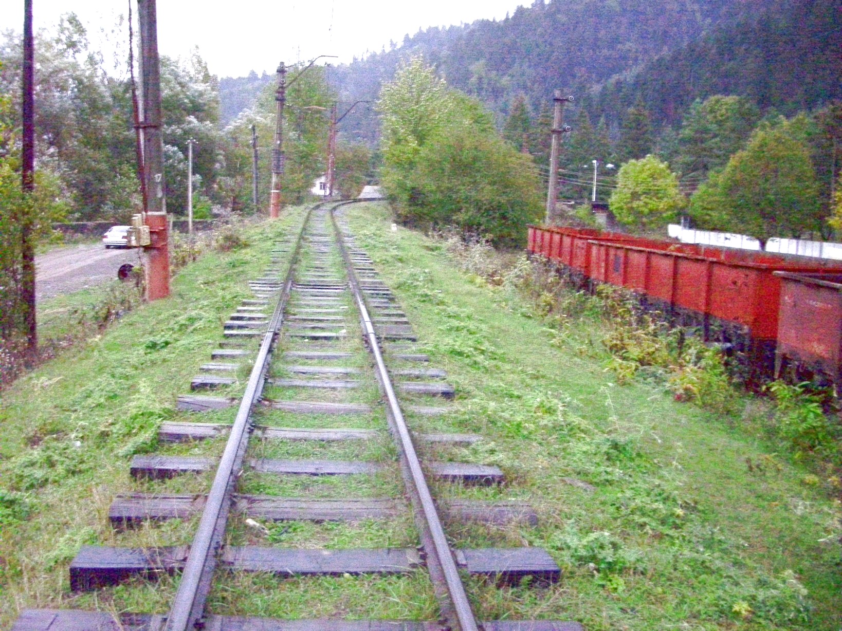 Узкоколейная железная дорога Боржоми — Бакуриани — фотографии, сделанные в 2010 году (часть 19)