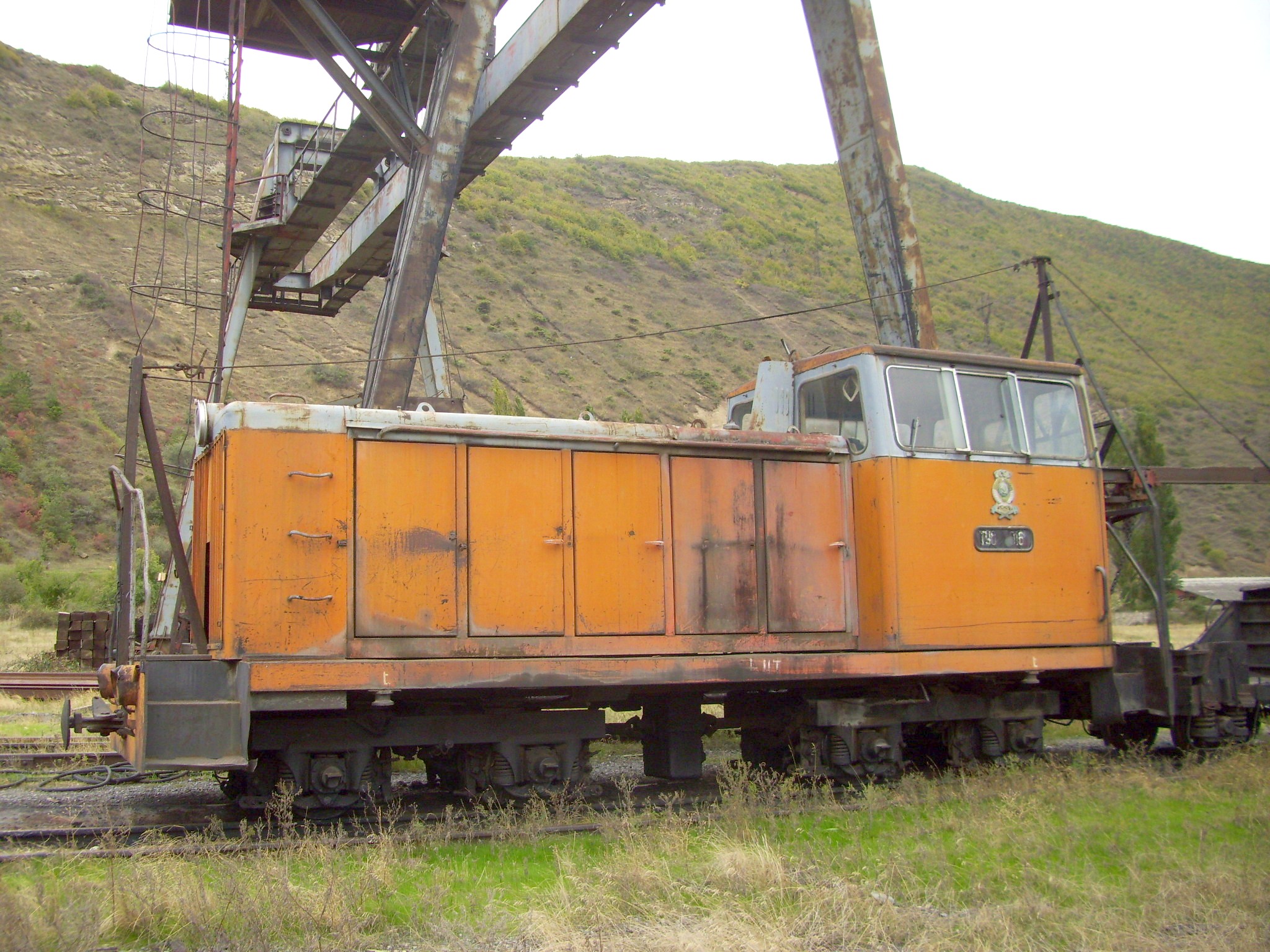 Узкоколейная железная дорога Горийского шпалопропиточного завода — фотографии, сделанные в 2010 году (часть 2)