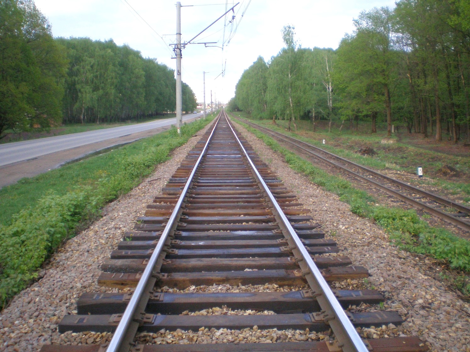Железнодорожная линия Маклец — Новомосковская I — Бобрик-Донской   —  фотографии, сделанные в 2009 году (часть 3)