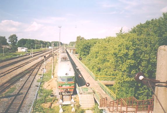 Железнодорожная линия Маклец — Новомосковская I — Бобрик-Донской — фотографии, сделанные в 2004 году