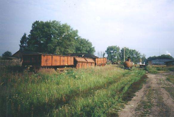 Узкоколейная железная дорога  торфопредприятия имени Даумана (посёлок Оболь)