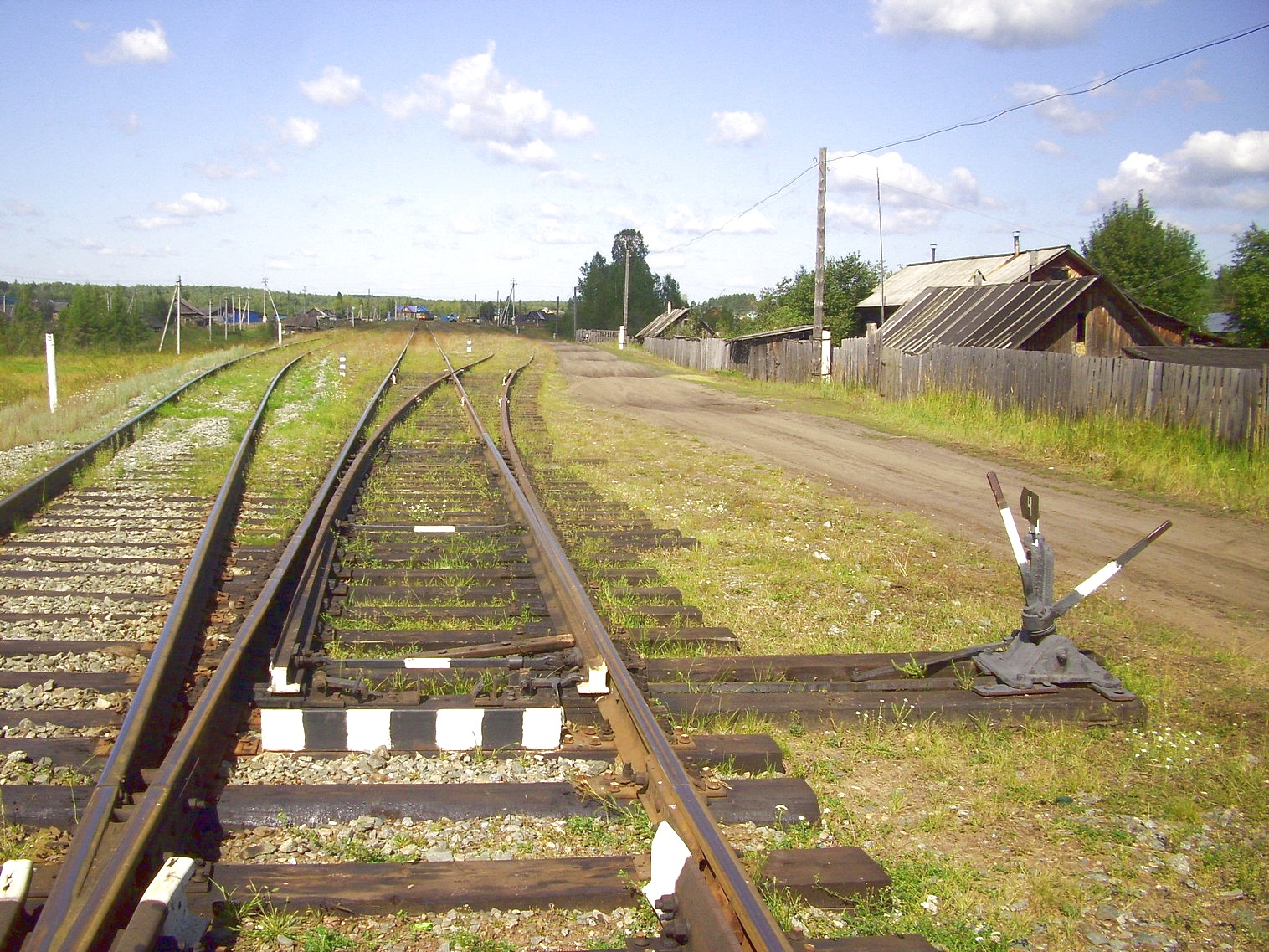 Железнодорожная линия Сухобезводное  —  Лапшанга
  —  фотографии, сделанные в 2012 году (часть 2)