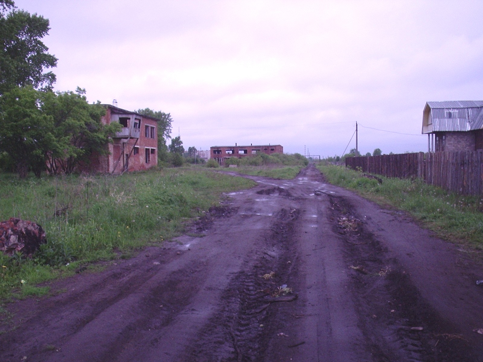 Узкоколейная железная дорога Турундаевского торфопредприятия — фотографии, сделанные в 2005 году (часть 2)