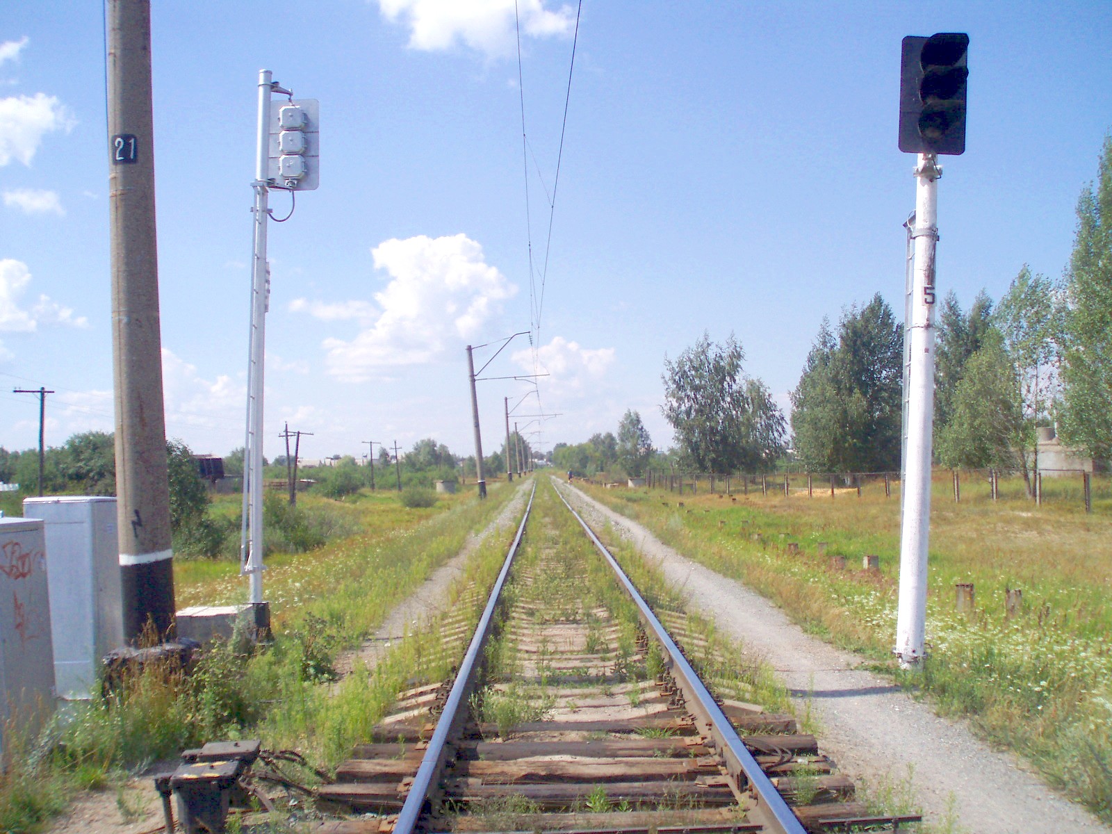 Железнодорожная линия Толоконцево — Моховые Горы  — фотографии, сделанные в 2007 году (часть 3)