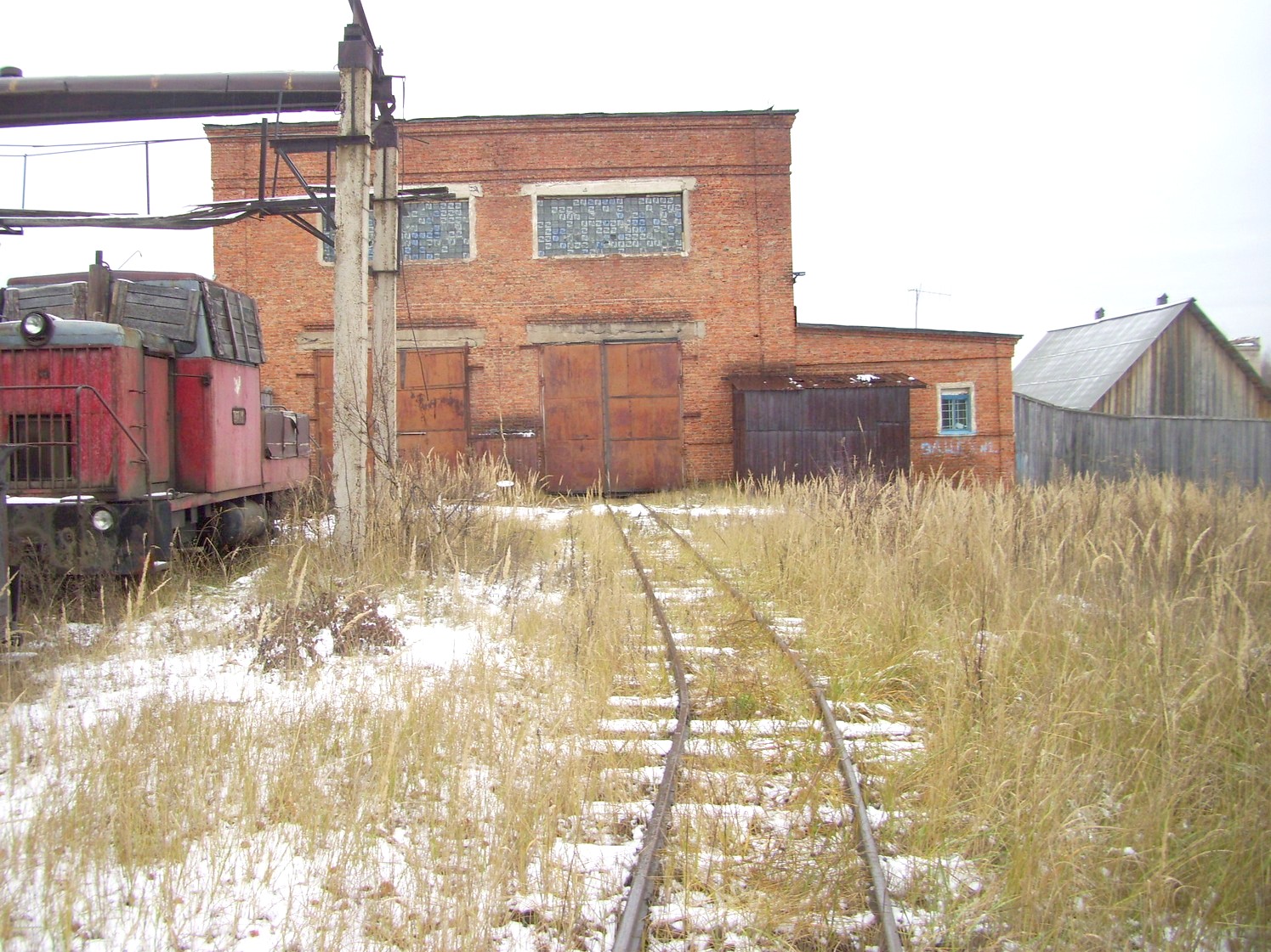 Узкоколейная железная дорога Орловского торфопредприятия   —  фотографии, сделанные в 2009 году (часть 2)