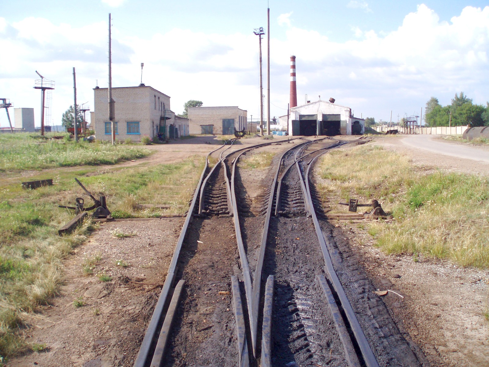 Узкоколейная железная дорога Пронинского шпалопропиточного завода  — фотографии, сделанные в 2007 году (часть 7)