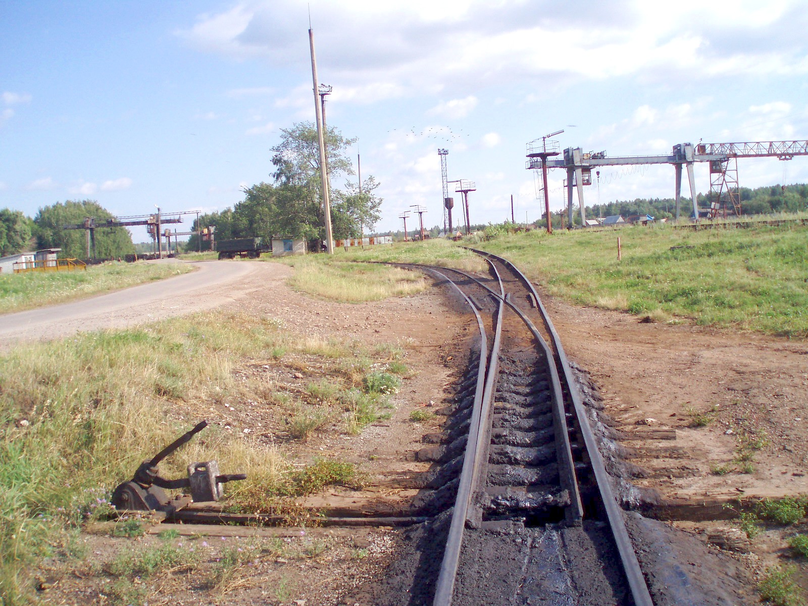Узкоколейная железная дорога Пронинского шпалопропиточного завода  — фотографии, сделанные в 2007 году (часть 3)