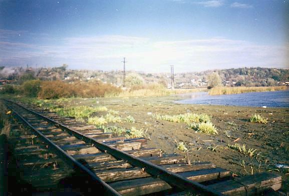 Узкоколейная железная дорога Рамонского сахарного комбината — фотографии, сделанные в 2004 году (часть 2)