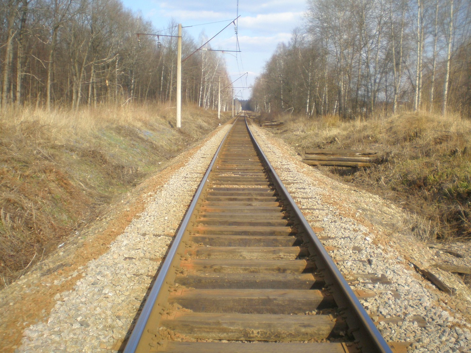 Железнодорожная линия Графская   —  Рамонь —  фотографии, сделанные в 2009 году (часть 3)