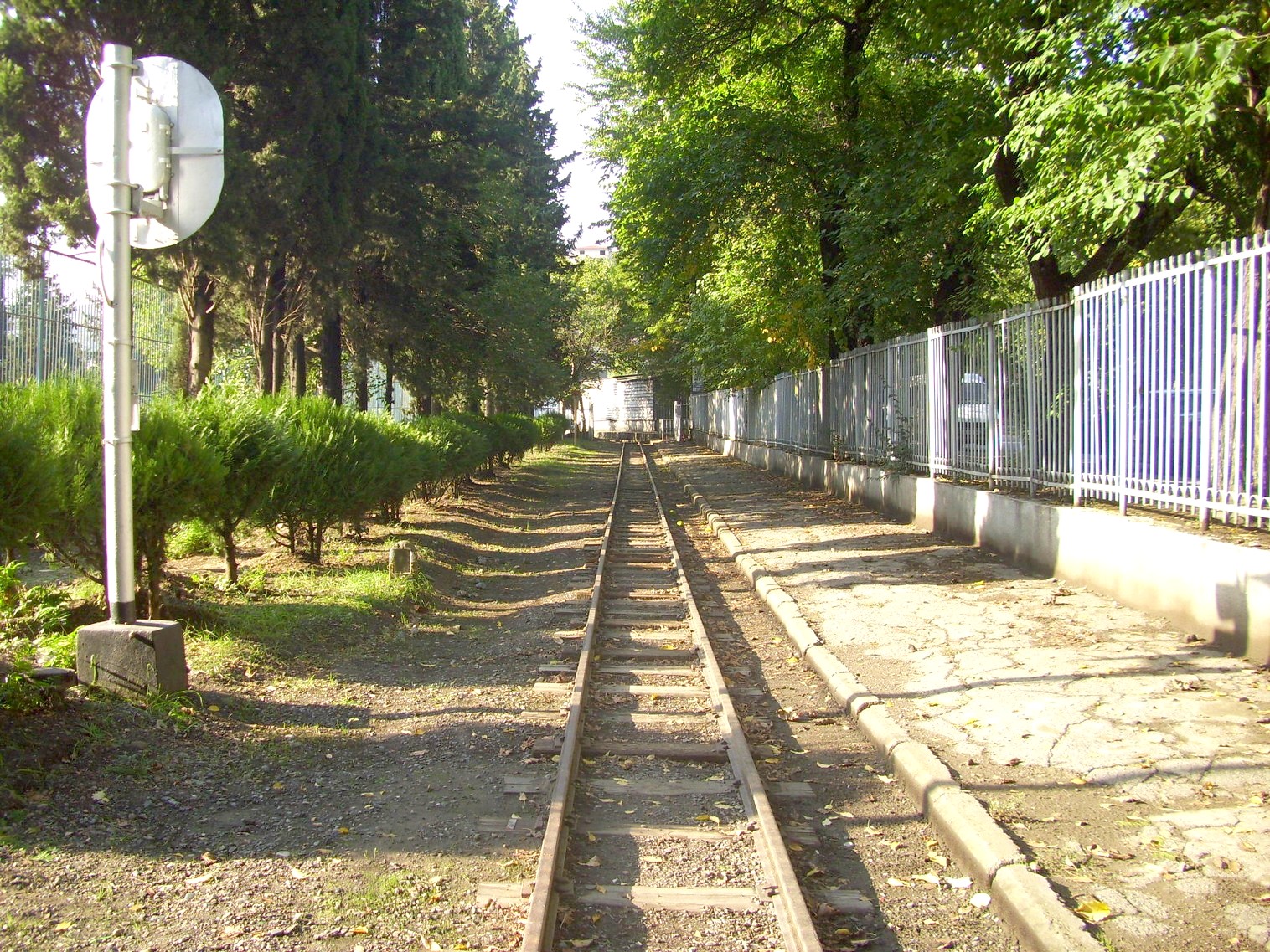 Тбилисская детская железная дорога  —  фотографии, сделанные в 2010 году (часть 1)