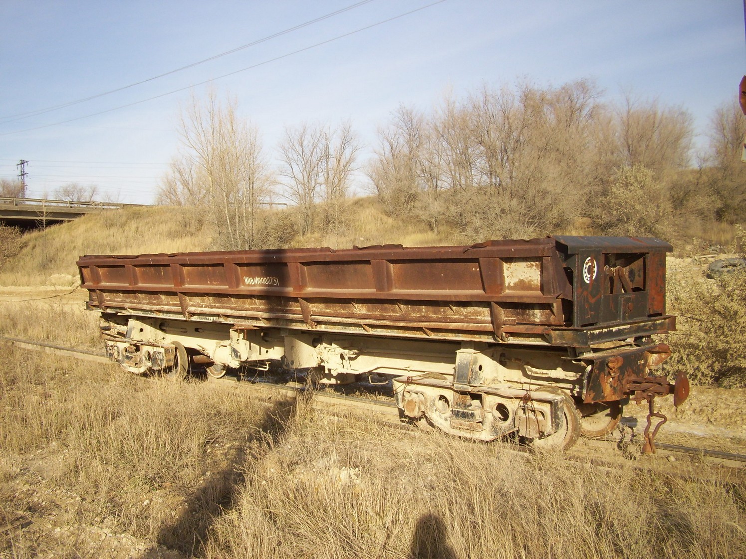 Узкоколейная железная дорога Чапаевского силикатного завода — фотографии, сделанные в 2009 году (часть 2)