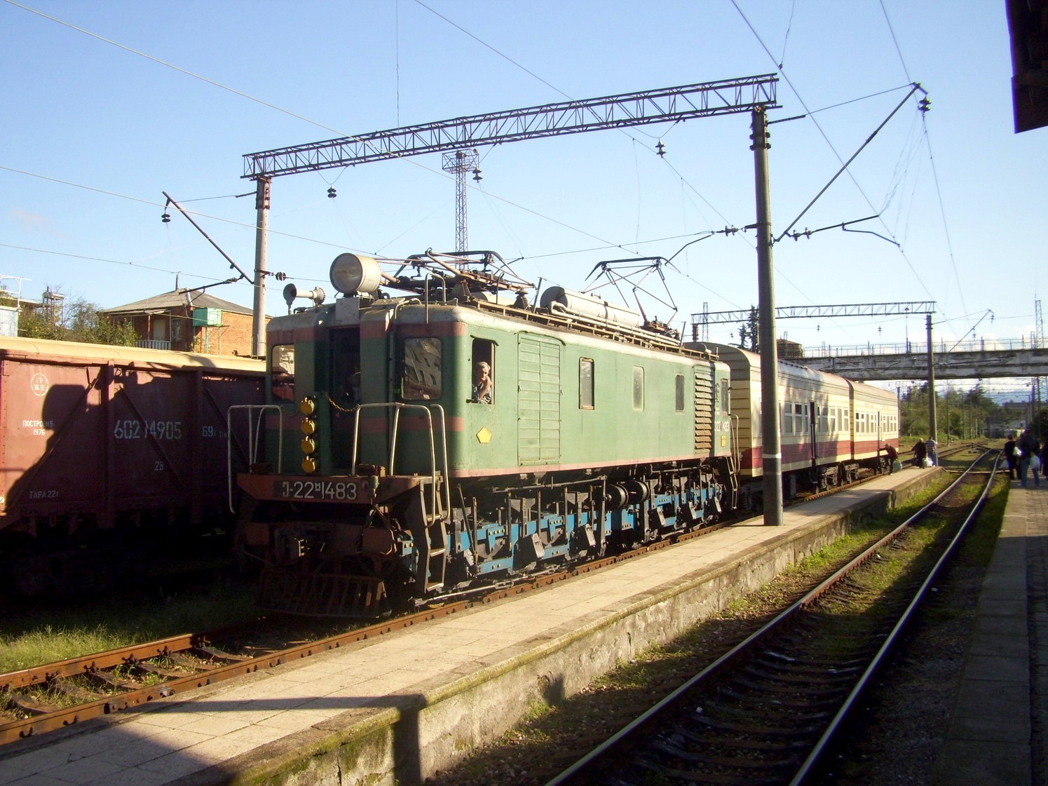 Железнодорожная линия  Риони — Кутаиси I — Ткибули  —  фотографии, сделанные в 2010 году (часть 5)