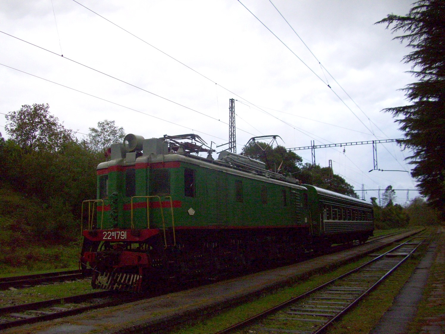Железнодорожная линия Броцеула — Цхалтубо  —  фотографии, сделанные в 2010 году (часть 1)