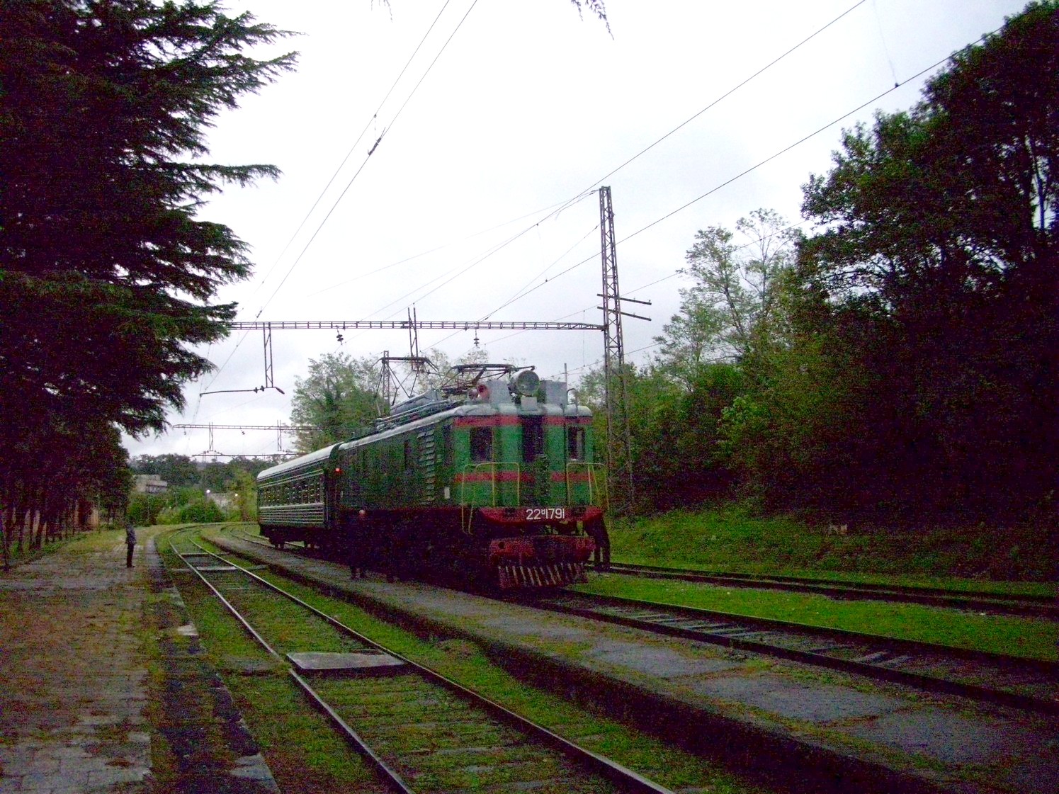 Железнодорожная линия Броцеула — Цхалтубо  —  фотографии, сделанные в 2010 году (часть 2)