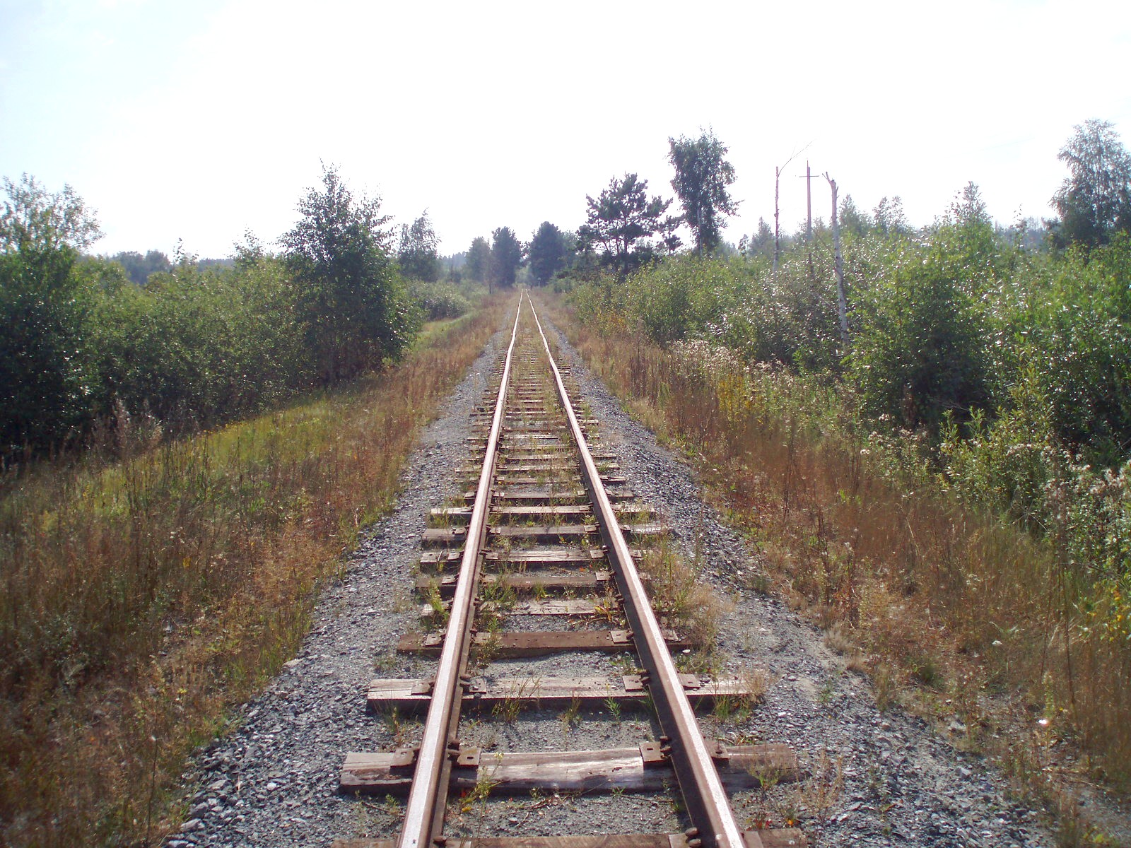 Тюменская детская железная дорога — фотографии, сделанные в 2007 году (часть 5)