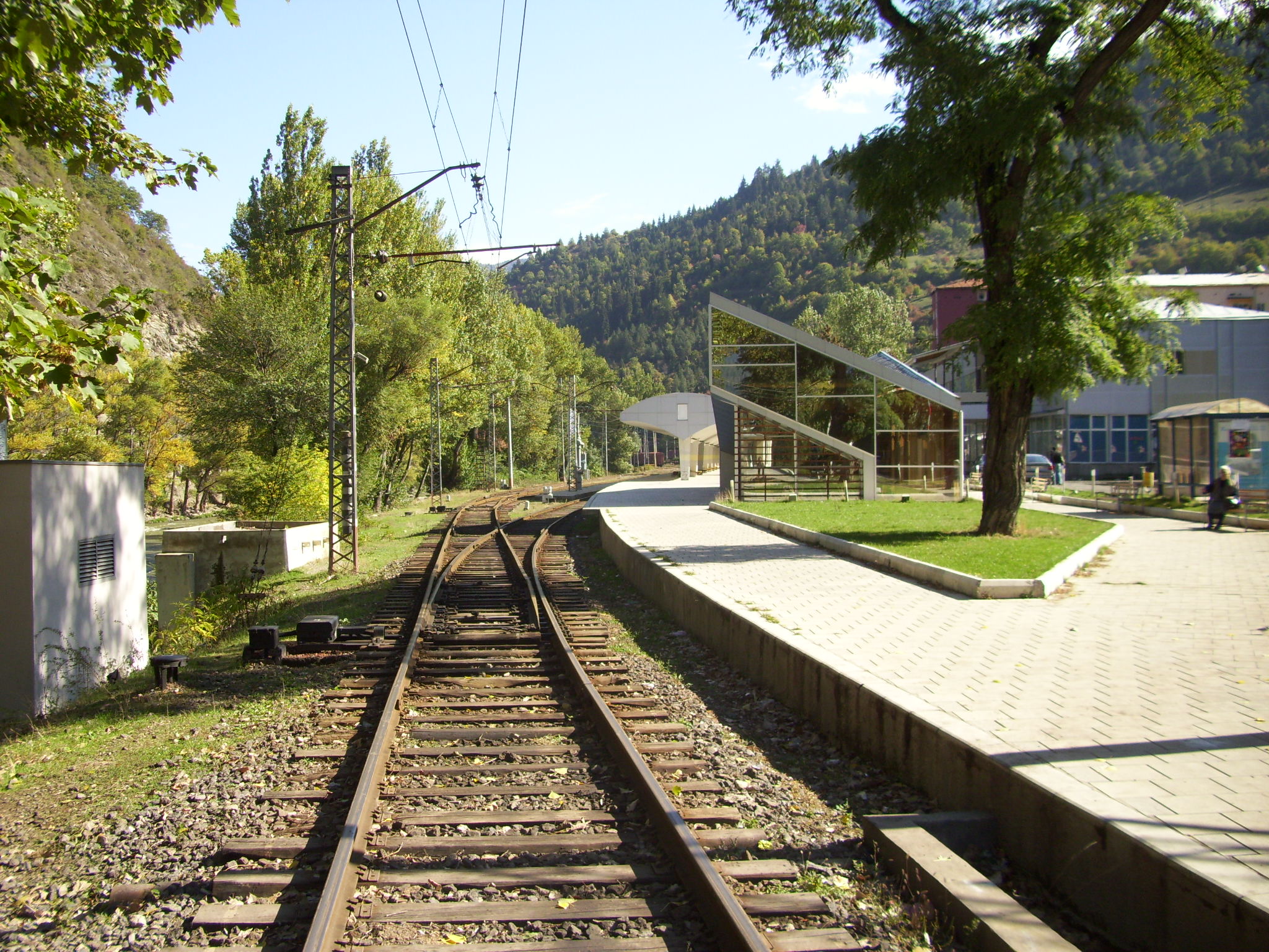 Железнодорожная линия  Хашури — Вале  —  фотографии, сделанные в 2010 году 