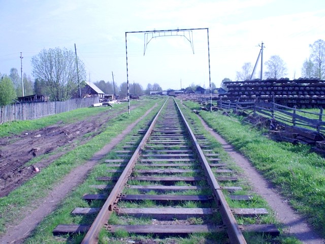 Заборская узкоколейная железная дорога — фотографии, сделанные в 2005 году (часть 1)