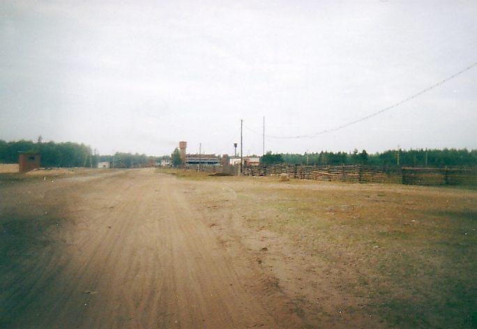 Узкоколейная железная дорога Заволжского торфопредприятия в посёлке Северный