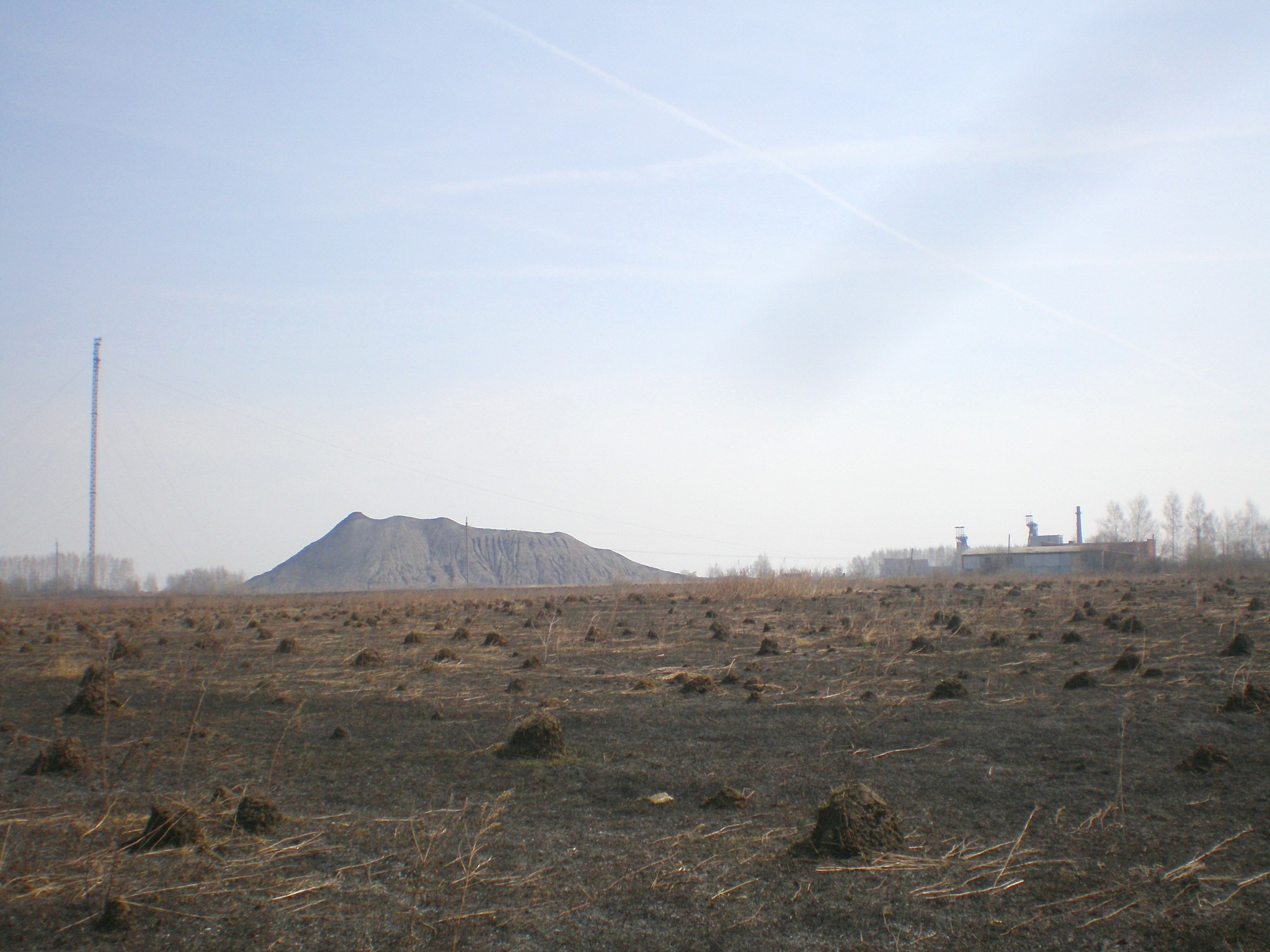 Узкоколейная железная дорога на шахте «Подмосковная»  — фотографии, сделанные в 2009 году (часть 1)