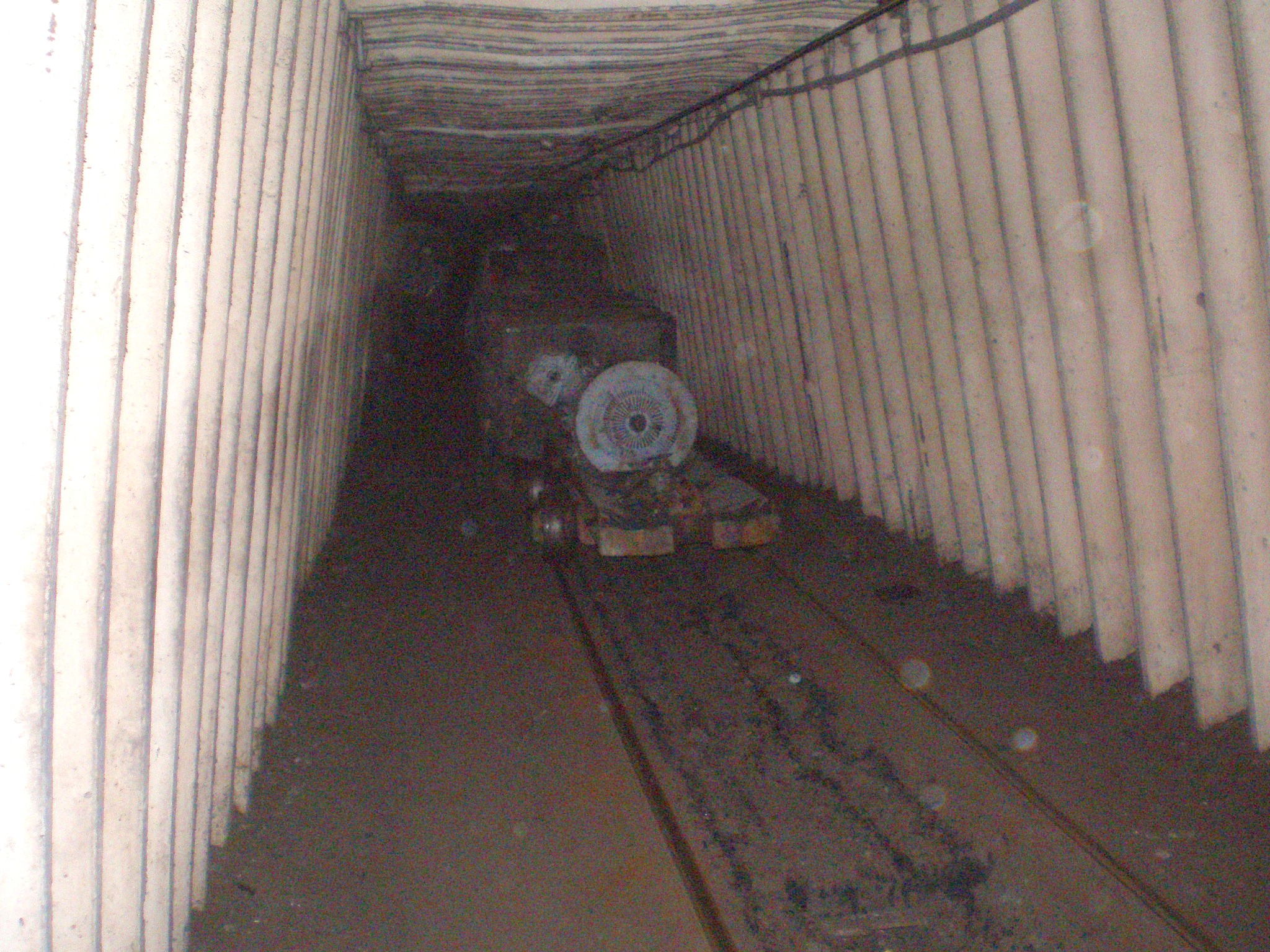 Узкоколейная железная дорога на шахте «Подмосковная»  — фотографии, сделанные в 2009 году (часть 8)
