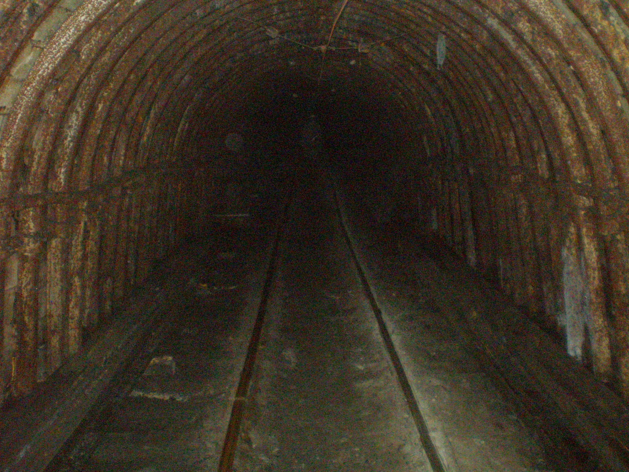 Узкоколейная железная дорога на шахте «Подмосковная»  — фотографии, сделанные в 2009 году (часть 10)