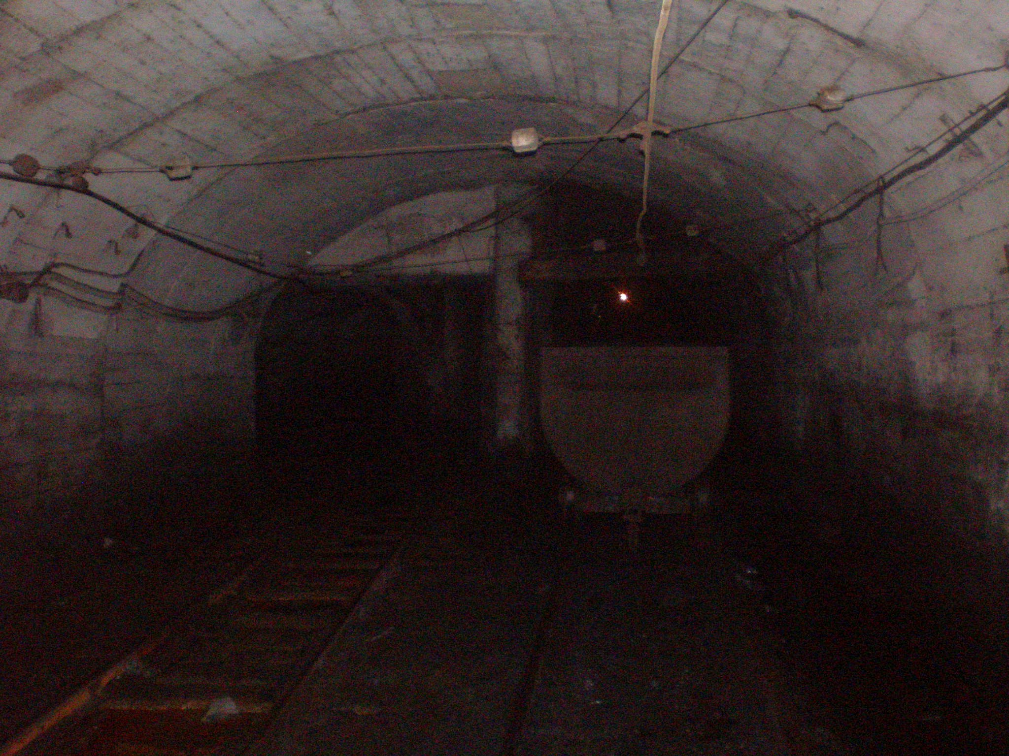 Узкоколейная железная дорога на шахте «Подмосковная»  — фотографии, сделанные в 2009 году (часть 15)