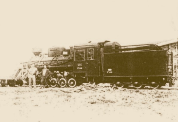 Сурская узкоколейная железная дорога - исторические фотографии