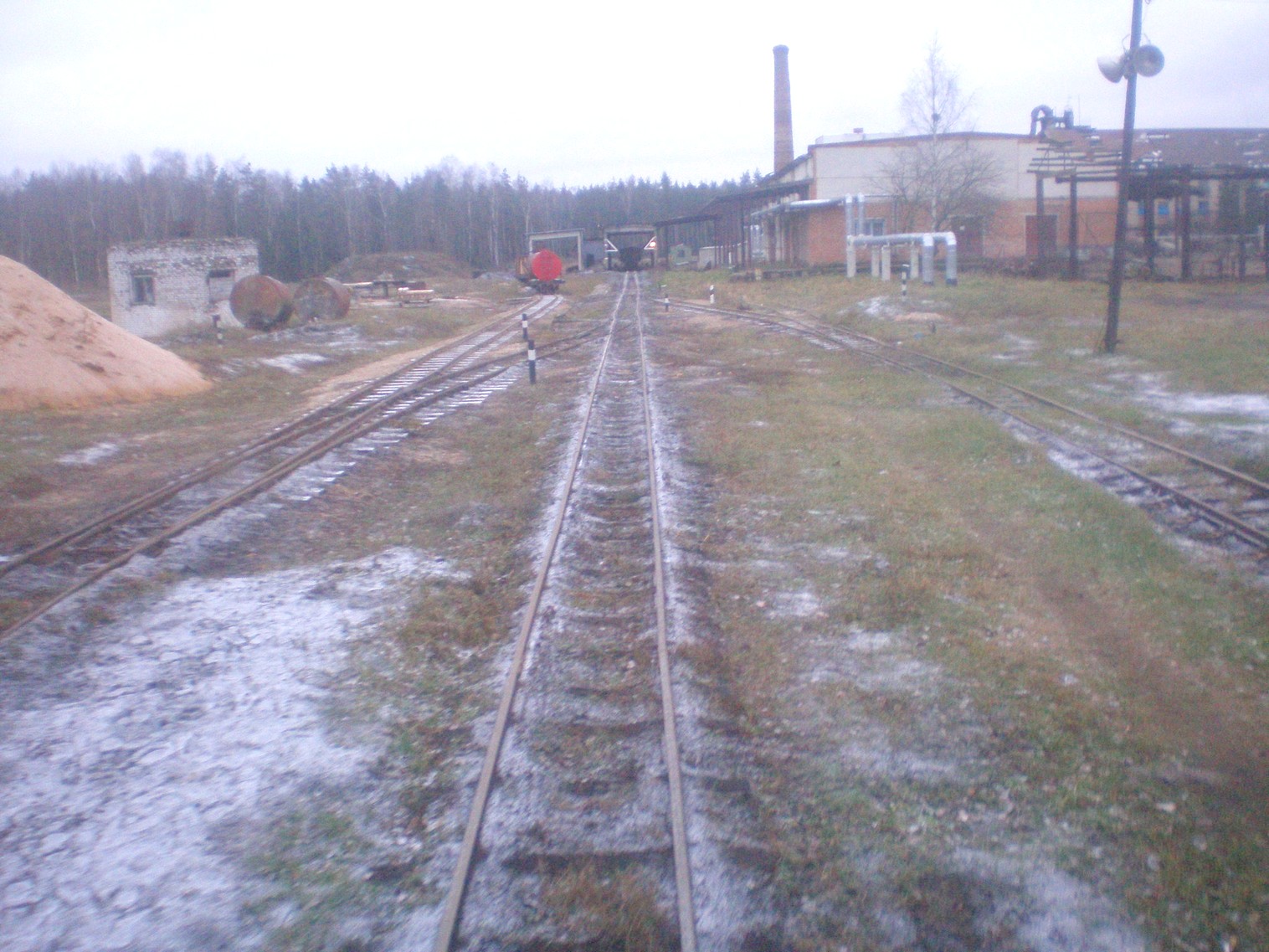 Узкоколейная  железная дорога  Слуцкого торфопредприятия   —  фотографии, сделанные в 2008 году (часть 3)