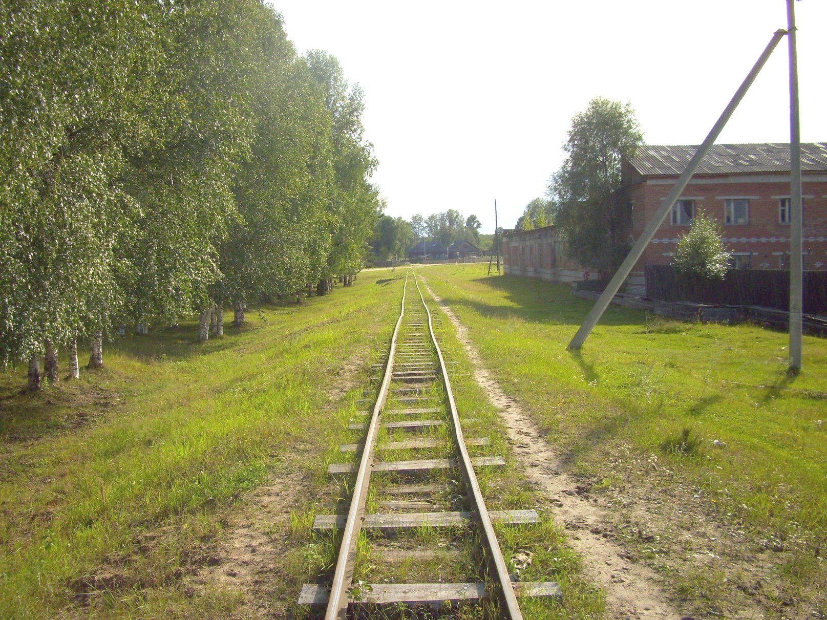 Комсомольская узкоколейная  железная дорога    —  фотографии, сделанные в 2009 году (часть 2)